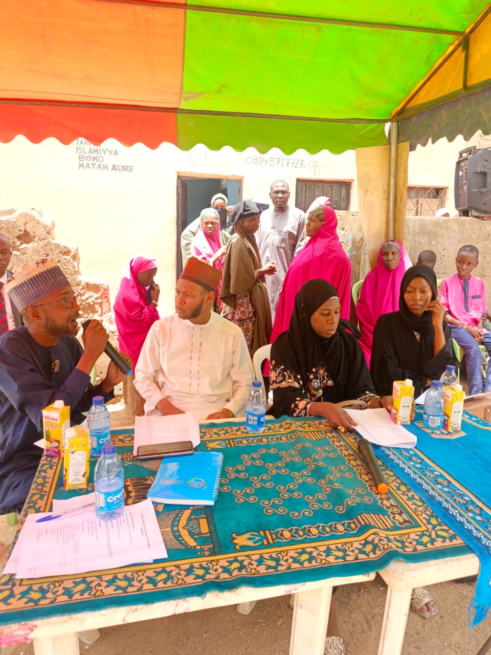 Awareness campaign in market