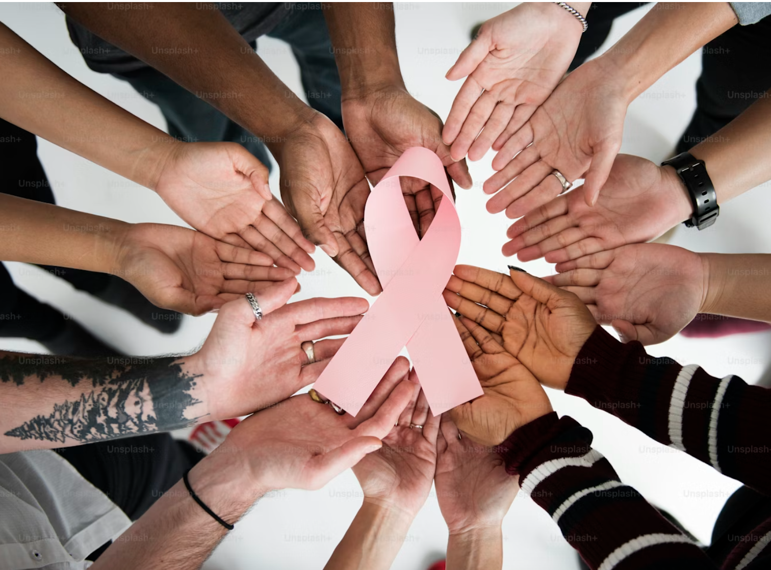 Diverse Nigerian community members in cancer awareness and support event, united in hope and compassion